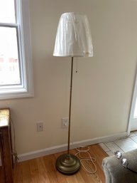 5' Brass Floor Lamp (lot 1)