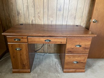 Contemporary Desk With Cup Pulls
