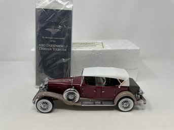 Vintage Die Cast 1930 Duesenberg J Derham Tourster