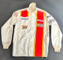 1970s Simpson Racing Jacket Covered With Sponsor Patches
