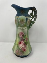 Antique Porcelain Pitcher Vase