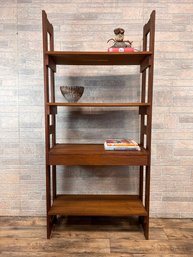 Mid Century Shelving Unit With One Drawer (A)