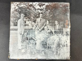 Large Vintage Printing Block Photo
