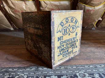 Antique Advertising Crate