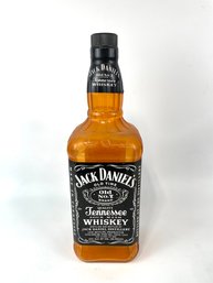Large 19' Glass Jack Daniels Display Bottle