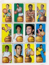 Lot Of 1970 Topps Basketball Cards (57)