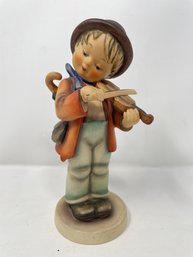 Vintage Goebel Figurine W/ Violin Fiddle