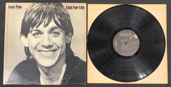 Iggy Pop - Lust For Life AFL1-2488 1977 First Pressing VG