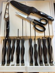 Large Collection Of CUTCO Knifes