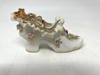 Vintage Porcelain Shoe