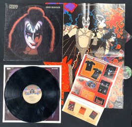 KISS - Gene Simmons NBLP-7120 VG W/ Poster, Kiss Army Insert And Original Inner Sleeve!