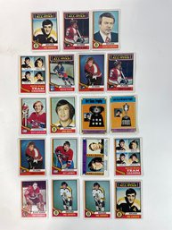 1970s Topps Hockey Star And HOFERS Lot (65)