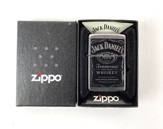 ZIPPO Lighter: 'Traditional - JACK DANIELS' - (In Original Box!)