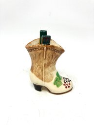 Vintage Porcelain Shoe