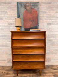 Johnson Carper Mid Century Modern Tall Dresser