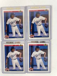 Lot Of 4 Pedro Martinez Rookie Cards (70)