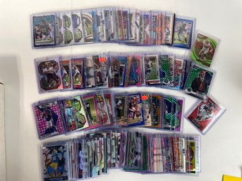 Lot Of 100 Prizm Optic Chrome Prizms Refractors Parallels Rookies Stars More (73)