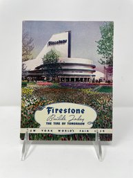 Firestone Ephemera - New York Worlds Fair 1939