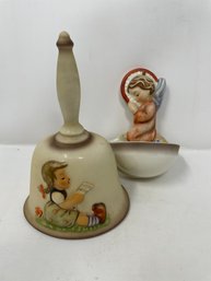 Goebel Bell And Wall Dish