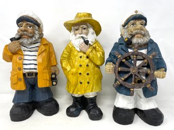 Ship Captain Figurines Old Salt