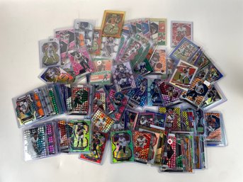 Lot Of 100 Prizm Optic Chrome Prizms Refractors Parallels Rookies Stars More (75)