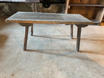 Primitive Bench Great Wear Would Make A Great Coffee Table