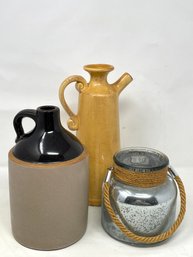 Group Of 3 Decorative Items