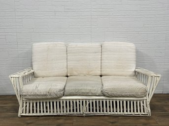 Vintage Rattan Sofa