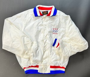 1988 Olympics Jacket Made By Pla-jac / Dunbrooke Size Large
