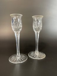 Waterford Crystal Lismore Candle Sticks