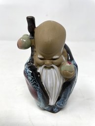 Vintage Chinese Mudman Figurine SHIWAN