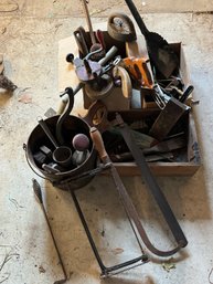 Group Of Misc Hand Tools And More