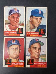 1953 Topps Lot (4)