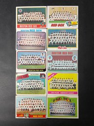 Red Sox Team Card Lot