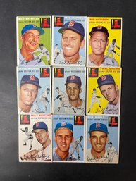 1954 Topps Red Sox Card Lot