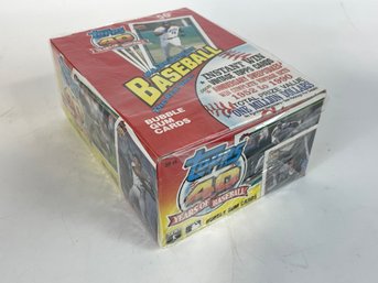 1991 Topps Wax Box Baseball