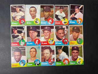 1964 Topps Red Sox Lot