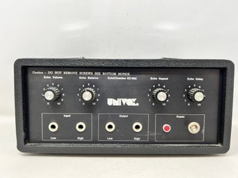 Univox EchoChamber EC-80A Tape Echo With Original Paperwork