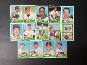 1967 Topps Red Sox Lot