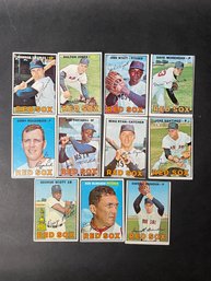 1968 Topps Red Sox Lot