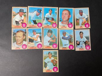 1969 Topps Red Sox Lot