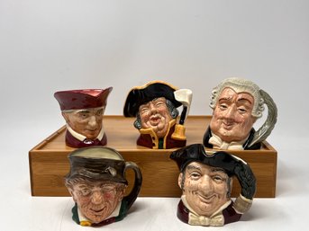 Royal Doulton Miniature Toby Lot