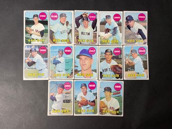 1970 Topps Red Sox Lot