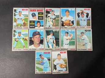 1971 Topps Red Sox Lot