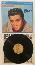 Elvis Presley - Loving You - LSP-1515(E) Tan Label RCA NM