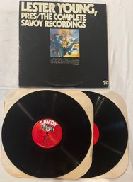Lester Young - Pres/ The Complete Savoy Recordings 2xLP - SJL2202 NM