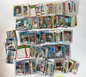 1970s Topps Baseball Card Lot (90)