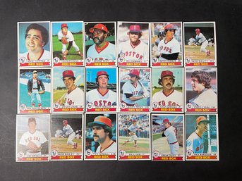 1979 Topps Red Sox Lot