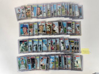 Lot Of 1970 Topps Baseball Cards (92)