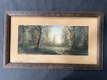 Pauline Meyer Colyar/PA Colyar Forest Watercolor - 16.5' X 28.5'